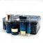 Colored customized rectangular comestics packaging tin box containers manufacturer