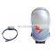 Aluminum Alloy Type Dome Fiber Optic Cable Joint Box 12 24 36 48 Core Install On The Tower Concrete Pole