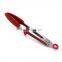 Heat Resistant BBQ Silicone Kitchen Stainless Steel Locking Food Tong
