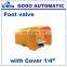 4F210-08G 5 port Plastic pneumatic air foot pedal switch valve with cove
