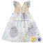 Girl Boho Pearl Sleeve Dress With Pockets Baby Girl Summer Dress Baby Boutique Wholesale China