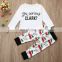 Your Serious Clark Cotton Long Sleeve Sweatshirt Carton Car Print Pants for Baby Boy Girl Children Clothes Kid Toddler Clothing