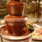 commerical melting machine electric melte chocolate fountain machine with 3 layer