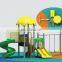 Patio plastic Climbing Frame push Swing Set playground with Accessories