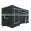 Commercial Black Portable Inflatable Tube Kiosk Blow up Booth Inflatable Cube Party Tent