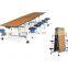 School Furniture Dining Table with Color Plastic Seats Dining Table Set