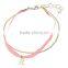 WL1119 Fashion jewelry chain bracelet manufacturer Girls gold chain bracelets