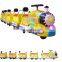 Zoo Outdoor Electric Amusement Mini Train Rides With Track For Adult And Kiddie for Sale