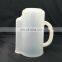 2 gallon transparent plastic water jug