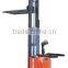 2016 China supplier cheap Manual Stacker 2Tons Semi Electric Pallet stacker
