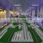 Landscape HO scale model diagram with train track and train can move