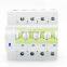 Solar power PV system MT66UV 4P 1-63A 220V 50/60hz amp mcb control ac circuit breaker rccb recloser