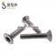 304 stainless steel countersunk flat head screws