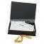 guess polyester usb Wedding Door currency card letter Gift Box for bridal party album black