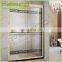 Comfortable Sliding Portable glass 304 stainless steel bathroom luxury shower room