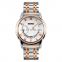 Hot Sale SKMEI 9122 Rose Gold Stainless Steel Back Quartz Watches Men Wristwatch