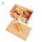 Large Single Layer Bread Box, Large Bread Box for Kitchen Counter Bamboo Bread Food Storage Bin With Cutting Board