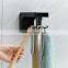 Kitchen Rotating Multi-functional Free-punch Rack Sticky Hook Rack Bathroom Storage Sticky Hook