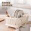 Plastic Dish and Bowl Storage Rack Basket Dishes & Plates Drying Rack Kitchen Organizer Storage Rack