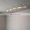 HUAYI Wholesale Aluminum Iron Acrylic Golden Color 32W Indoor Living Room Office Modern LED Ceiling Light