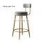 BS11-GD75 High Quality High Bar Chair Gold Bar Stool Bar Chairs