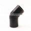 Hot sale Factory output price PE100 elbow  pipe bend welded segmented 22.5 30 45 60 90degree