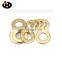 High Quality  Copper Metal  Flat Plain Copper Washer for  Bolts and Screws DIN125