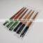Natural Accept Customized Logo Round Wooden/Bamboo Disposable sushi Chopstick
