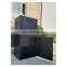 Outdoor Metal Security Package Mail Box Standing Letter Box Large Freestanding Parcel Post Box With Lock