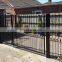 Security High Quality Galvanized Metal Modern Wrought Iron Gate