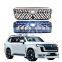 MAICTOP car body parts chroms ABS front bumper grille for land cruiser 300 lc300 facelift TRD mesh grill 2022