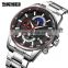 New Arrival Skmei 9250 Luxury Quartz Watch Wrist Moon Phrase Waterproof 30 Meters Customized Logo