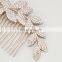Wedding Hair Combs Hairpins Clips for Bride Women Girls Hair Jewelry Accessories Bling Rhinestone Headpiece Hair Styling Jewelry