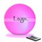 Outdoor Glowing ball Dia 30cm LED Lawn lamp luminous sphere For Landscape lights hotel bar LED garden decoration lights