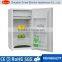 hot selling 90L white color mini refrigerator electric manual defrost mini bar for home using