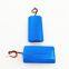 3.7V 6400mAh 18650 Rechargeable  Li Ion Battery 1S2P battery pack with bms pcb