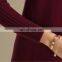 Plus Size Women Medium Length Clothing O Collar Slim Fit Cashmere Women Sweaters