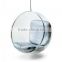 Replica high quality stainless steel stand Clear Acrylic Eero Aarnio hanging bubble chairs with white seat cushion