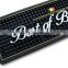 2016 Novelty OEM Logo Portable Use Soft and Durable Silicone PVC Drip Rail Bar Mat, Bar Runner                        
                                                Quality Choice