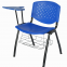 PP plastic plate writing chair with table board training chair training chair