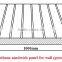 Corrugated galvanized cheapest exterior wall cladding material