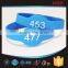 MDW302 Cheap factory custom printed silicone RFID wristband / RFID silicone wristband