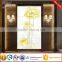 Carving yellow flower picture decorative facade wall tile
