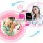 Colorful Child GPS Cell Phone Leather Talking Waterproof Watch For Kid Phone Wrist Watch