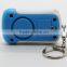 Mini Girl Personal Safe Alarm Keychain Lanyard Torch Portable Flashlight