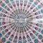 Mandala Round Roundie Beach Throw Tapestry Hippy Boho Gypsy Cotton Tablecloth Beach Towel , Round Yoga Mat