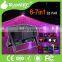 Hot sale weeding Christmas decoration LED stage light 6pcs 7in1 RGBWAUV +Pink LED Par light