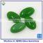 New fashion oval cabochon cut glass gemstone with green jewelry making glass stone