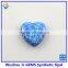 10mm Synthetic Light Blue Heart Opal Stones for Jewelry Making