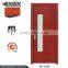 Guangzhou new modern style glass panel wood door for hous design